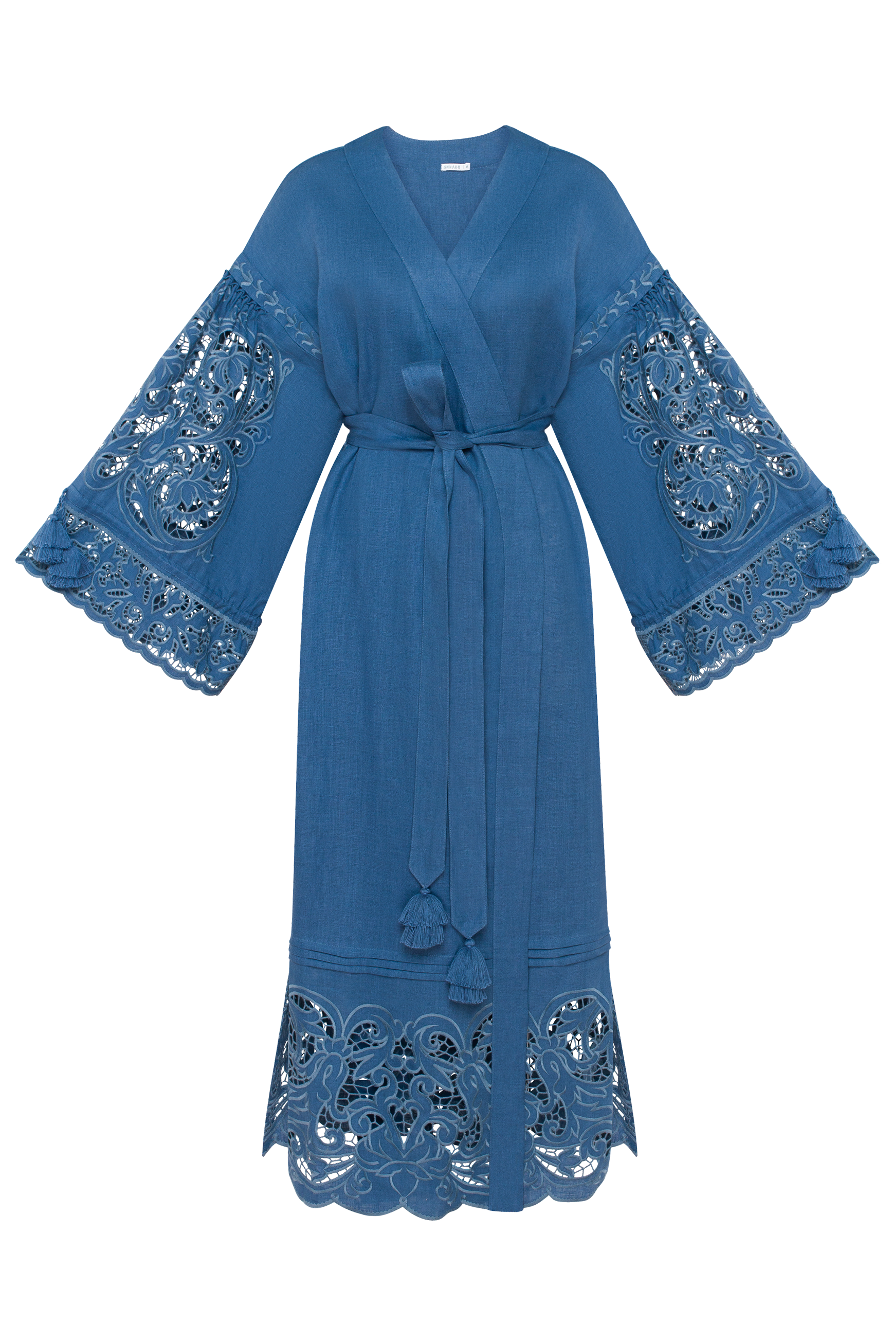 Versailles Echo Kimono Maxi Dress