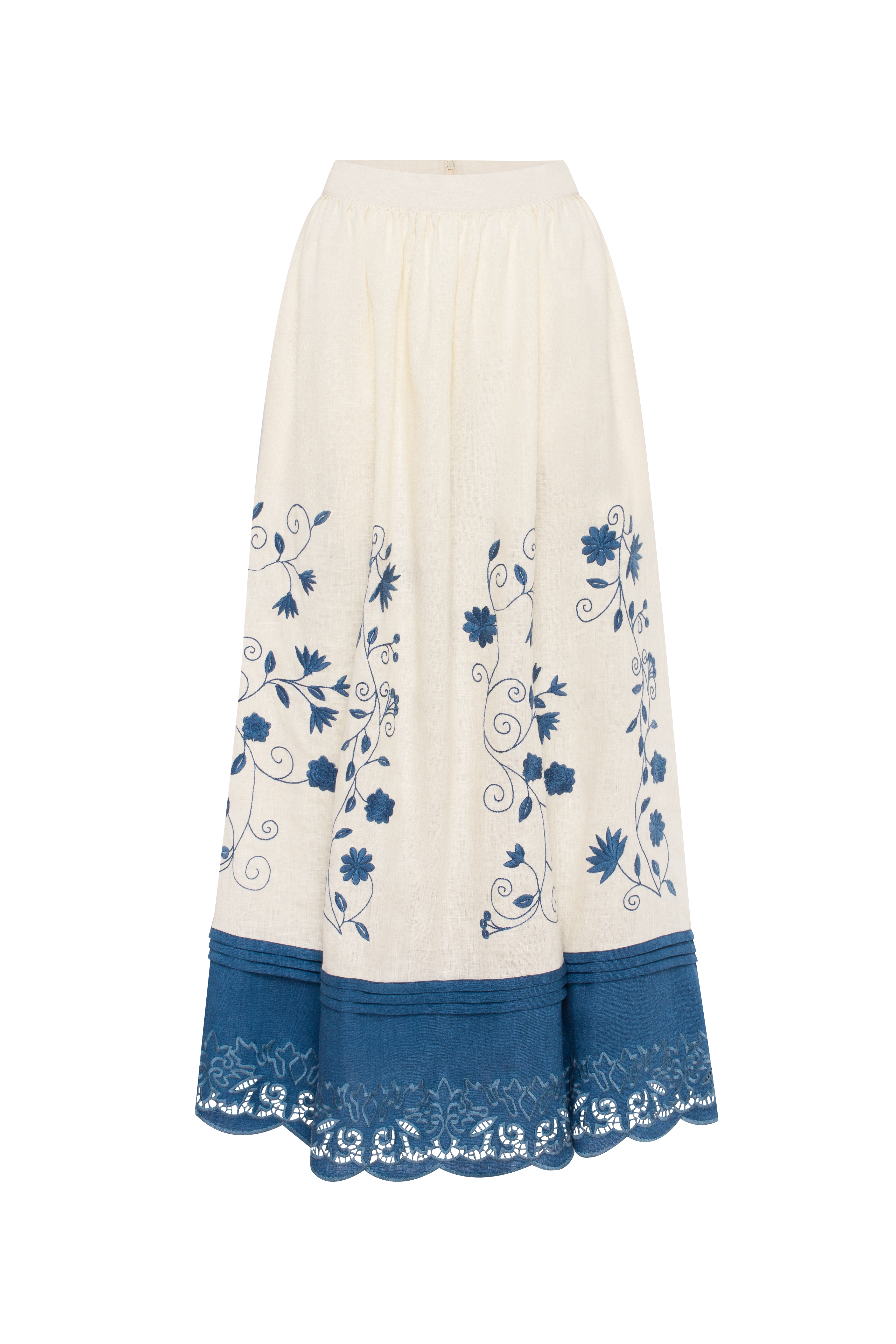 Spring Mirage Maxi Skirt