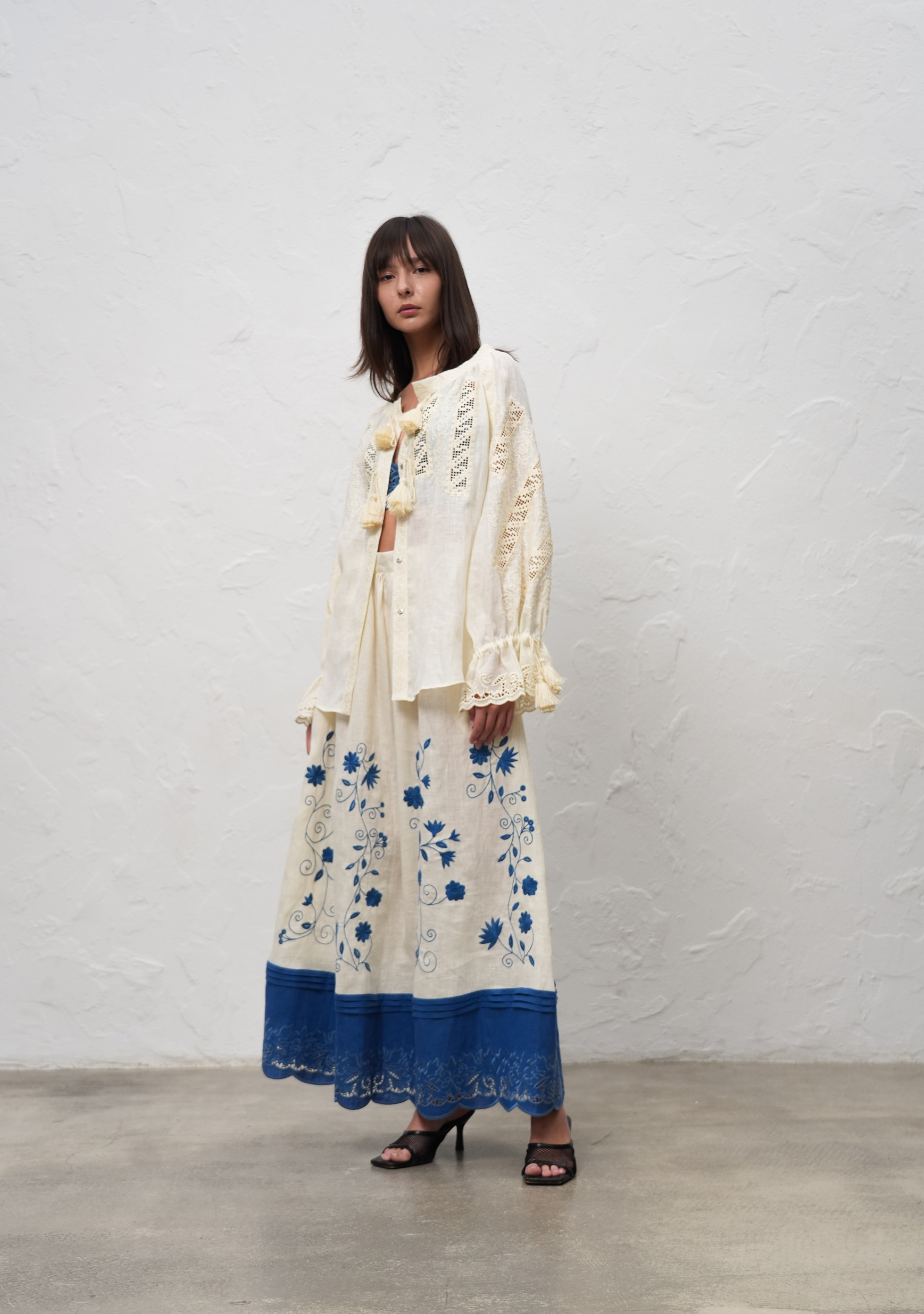 Spring Mirage Maxi Skirt