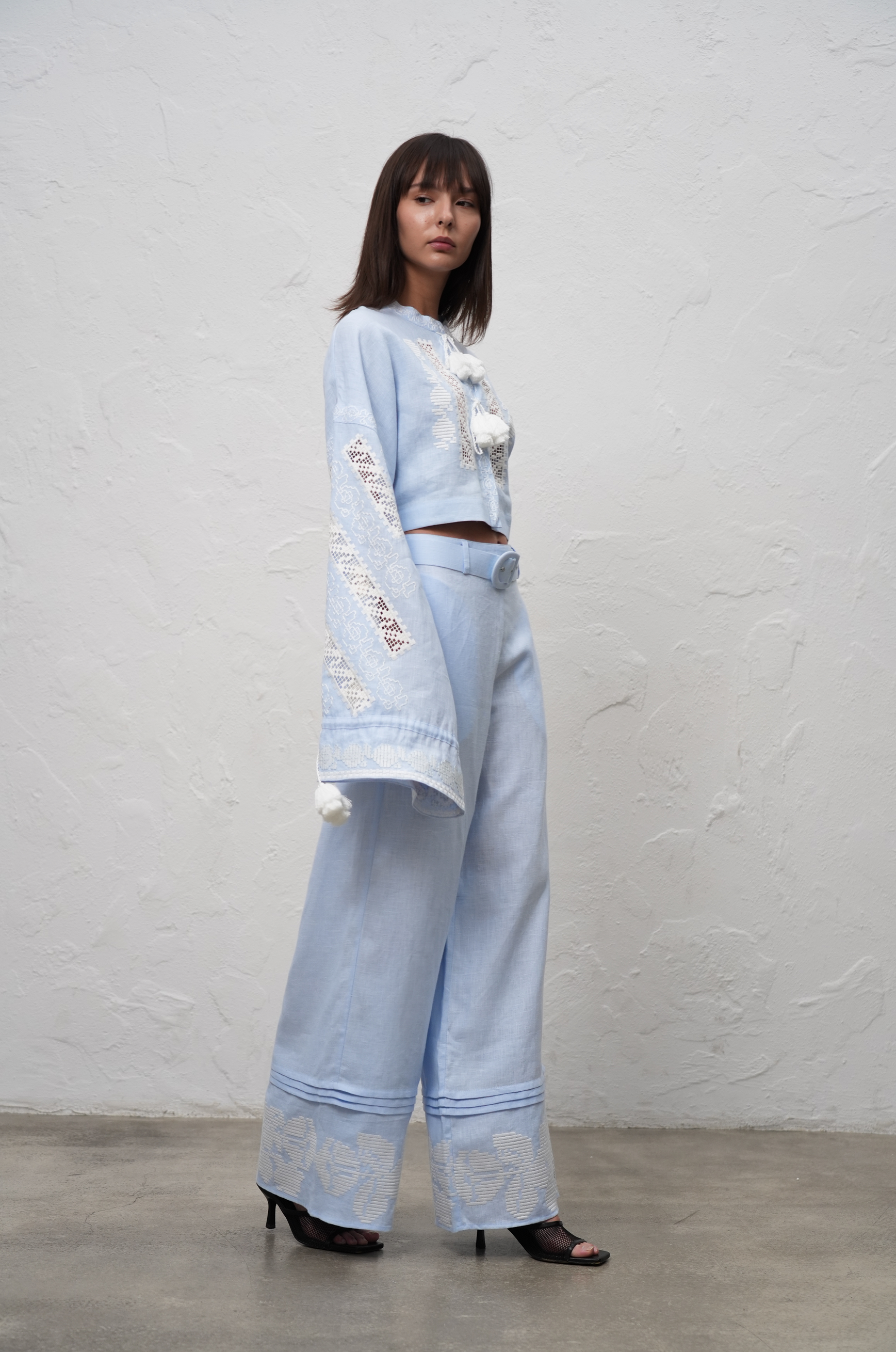 Desert Rose Wide-Leg Pants