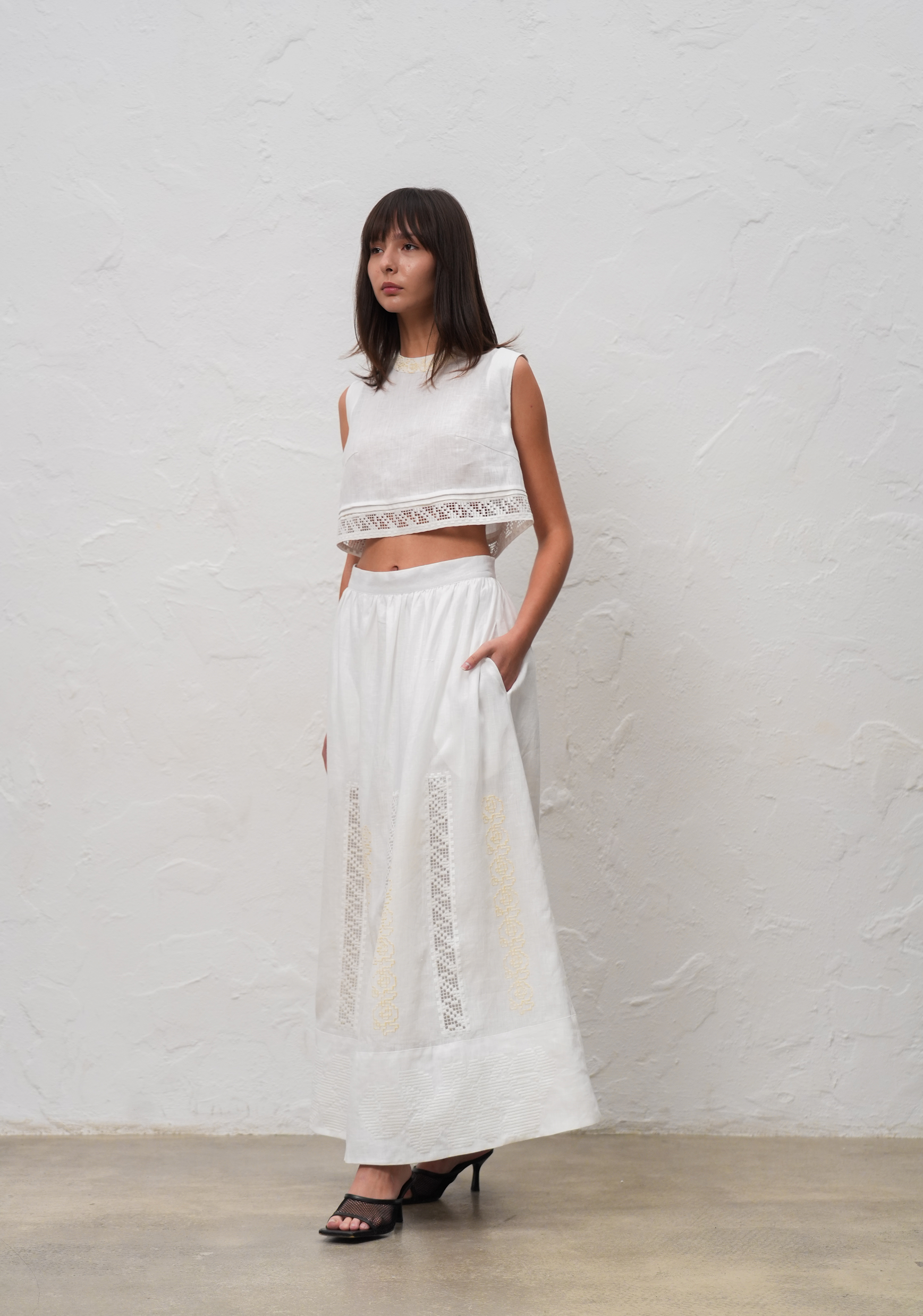 Максі-Спідниця «Пустельна Троянда»