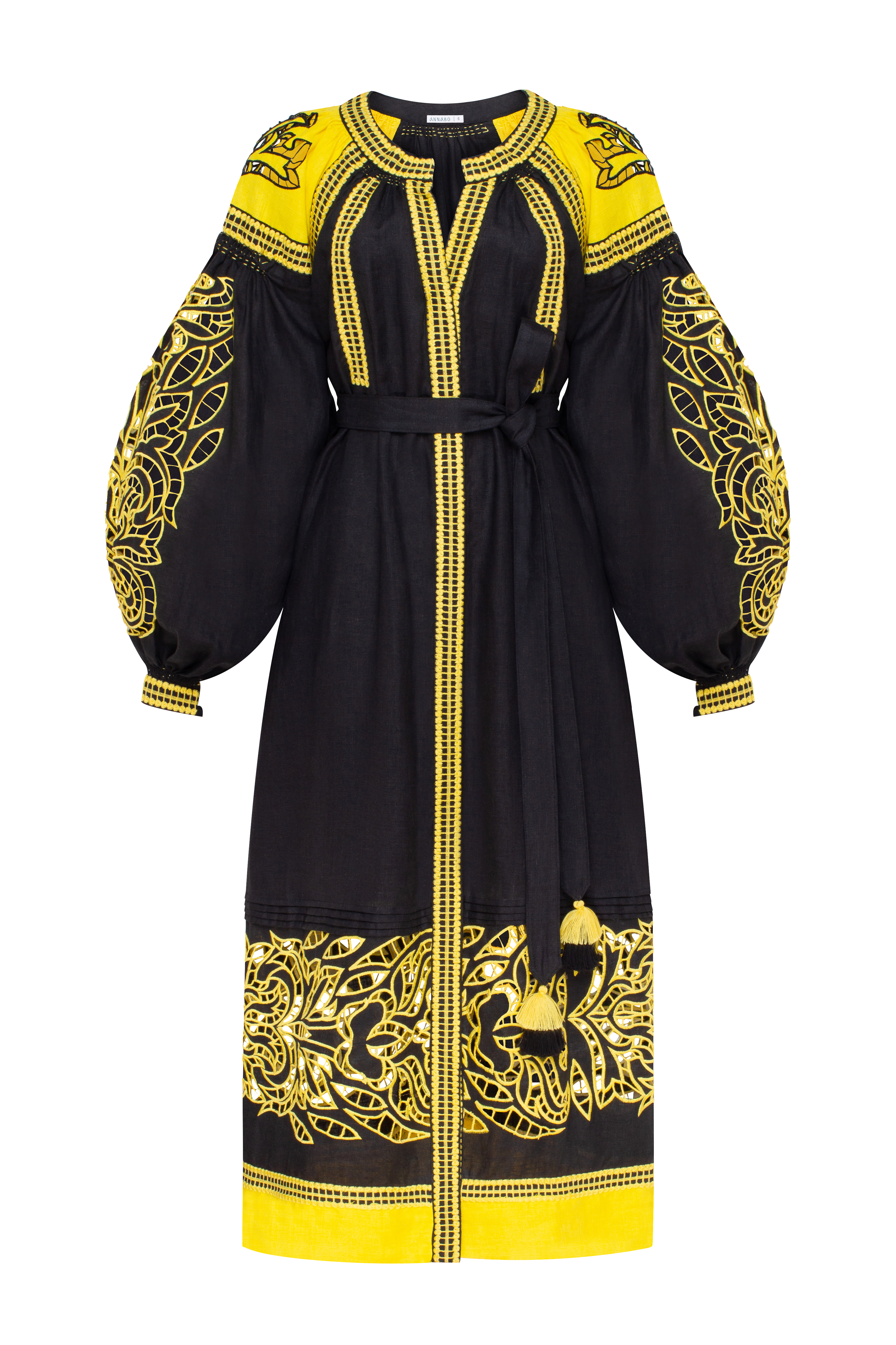 Annabo Barvy Richelieu Maxi Dress