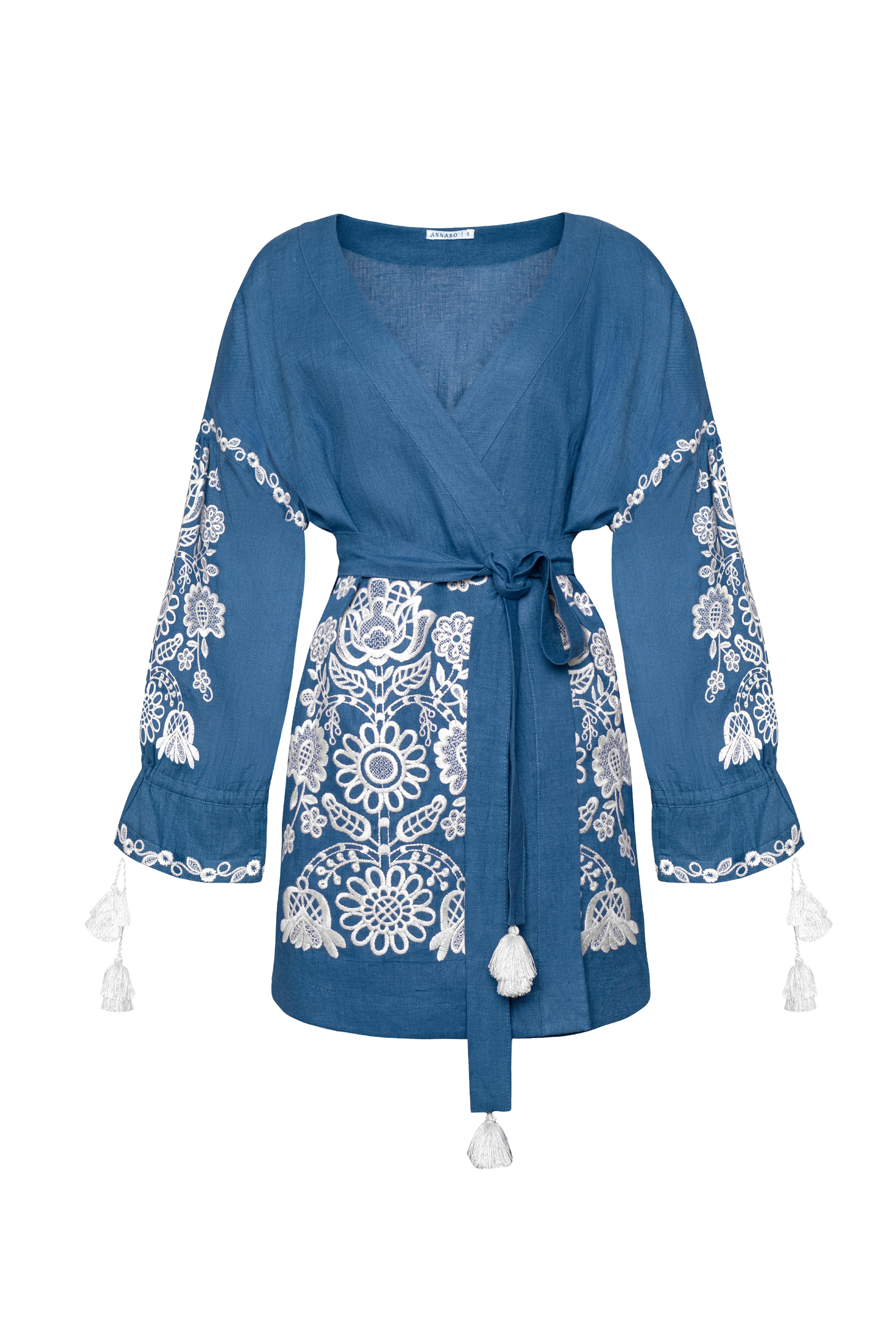 Annabo Bijou Blossom Kimono Mini Dress