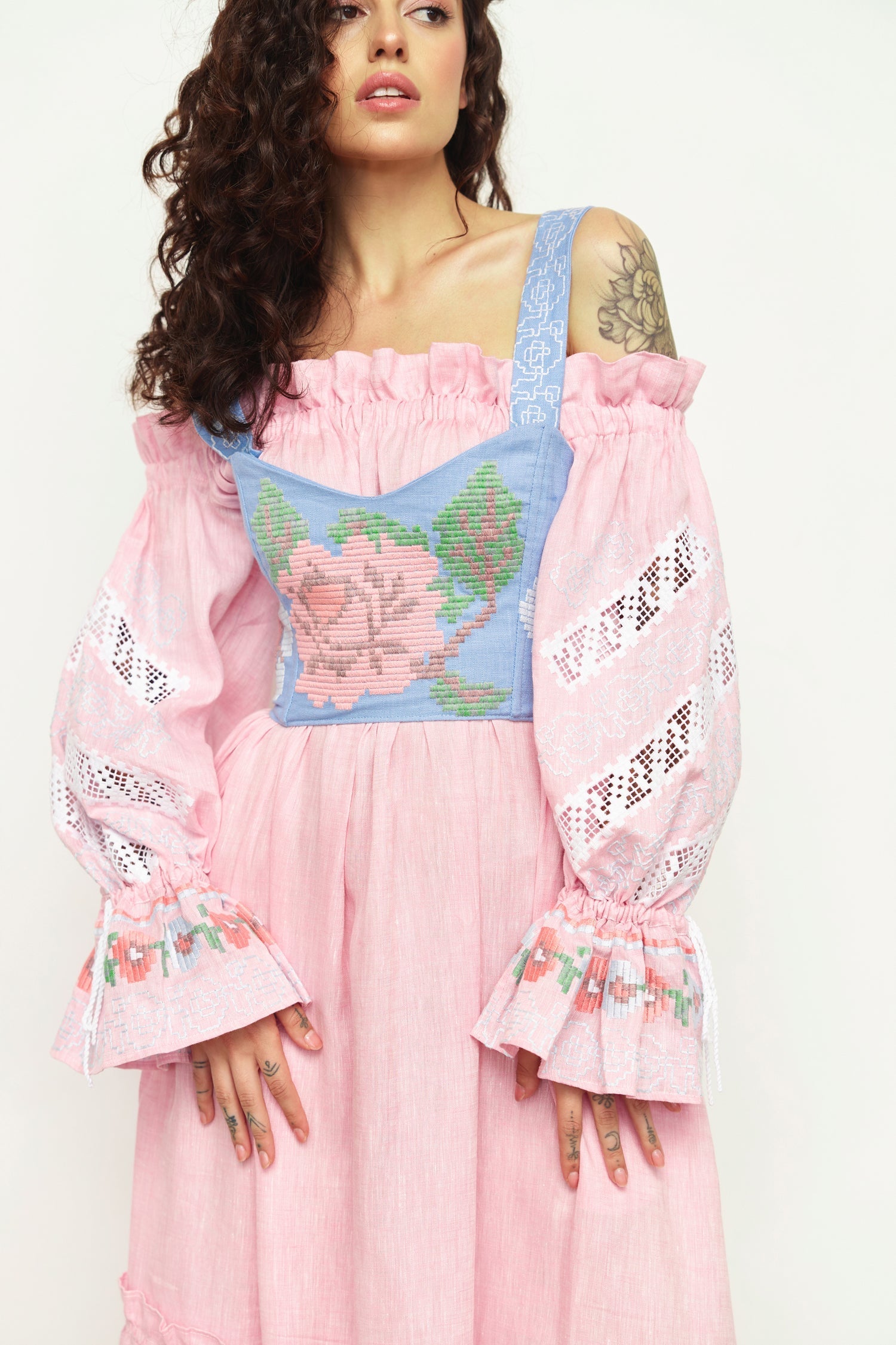 Annabo "Elysian Whisper" Corset Baby Blue