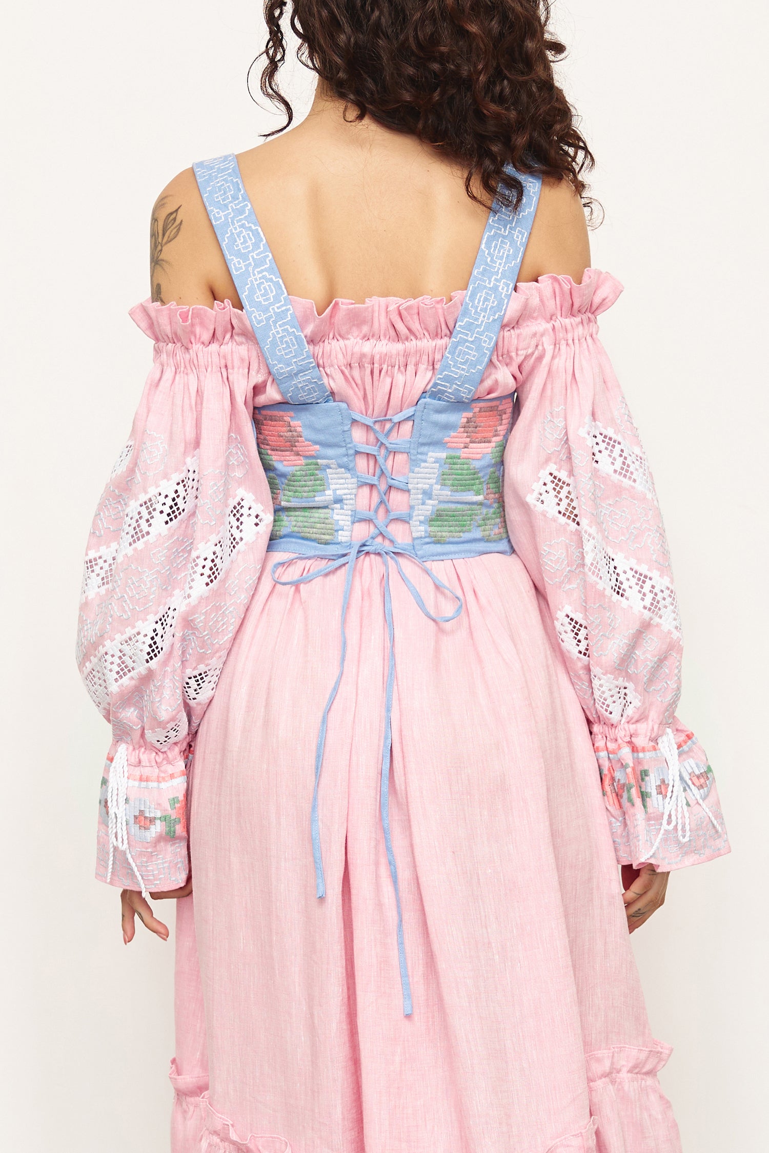 Annabo "Elysian Whisper" Corset Baby Blue