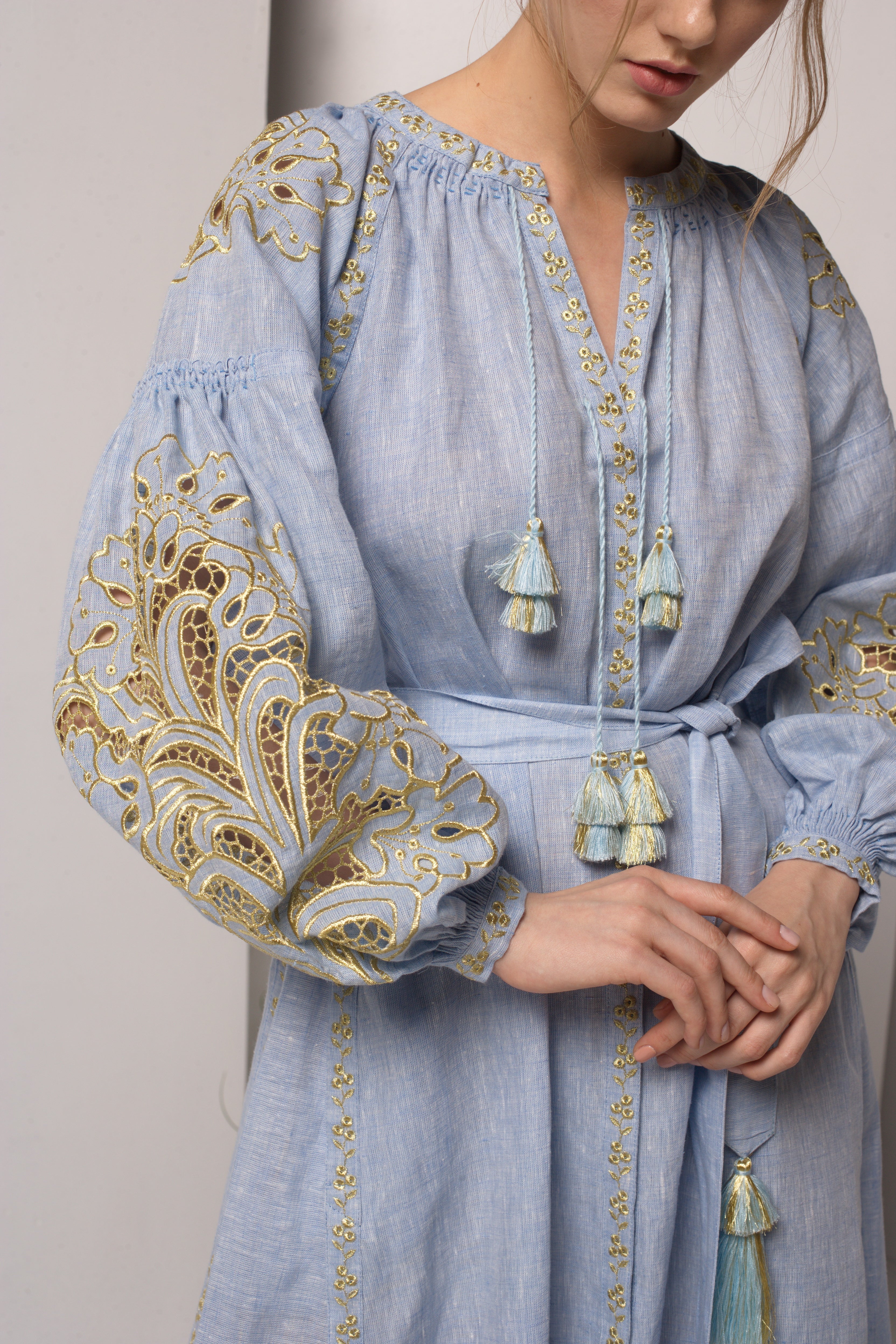 Annabo Nizhnist Richelieu Maxi Dress