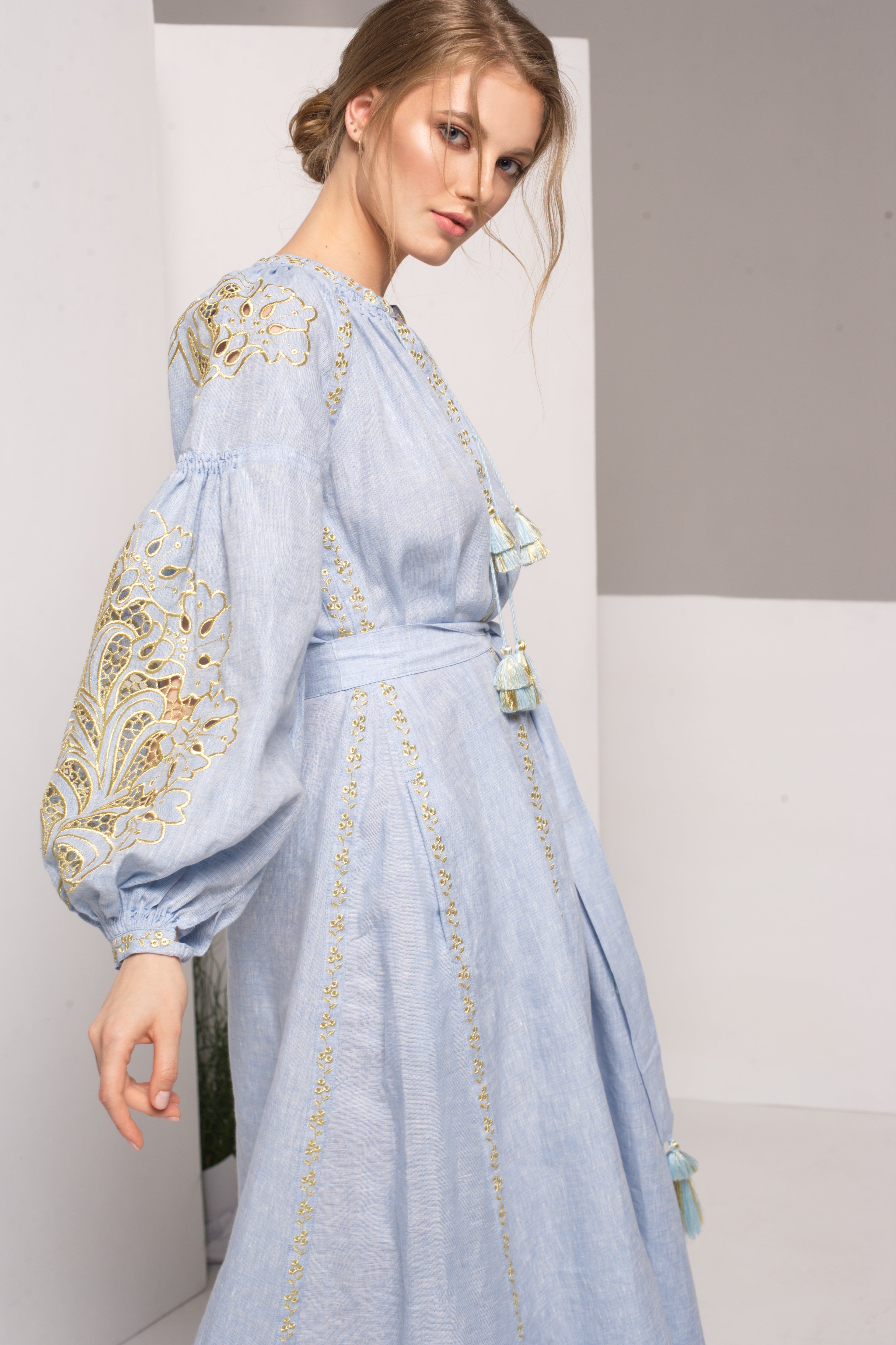 Annabo Nizhnist Richelieu Maxi Dress