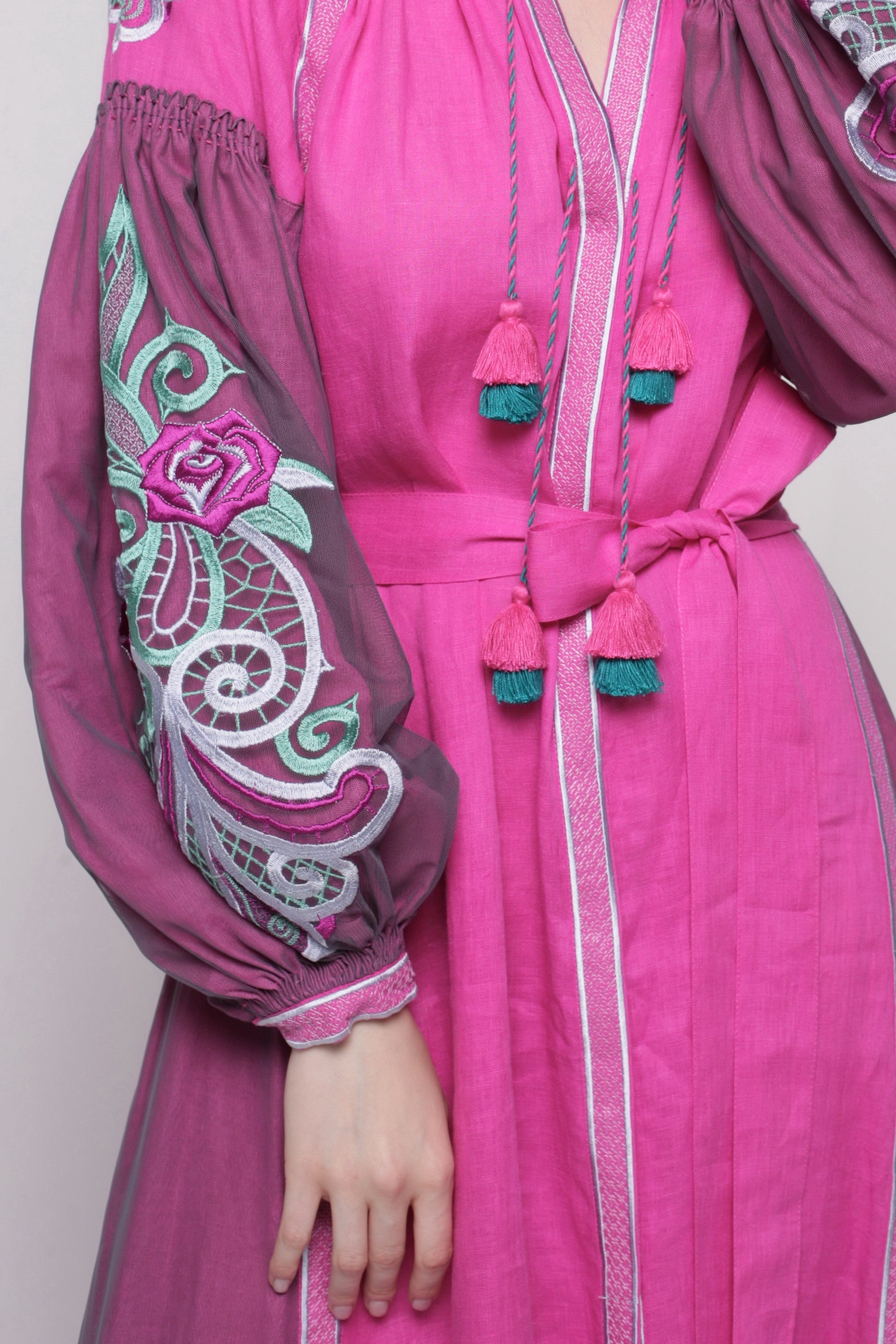 Annabo Rose Pink Maxi Dress