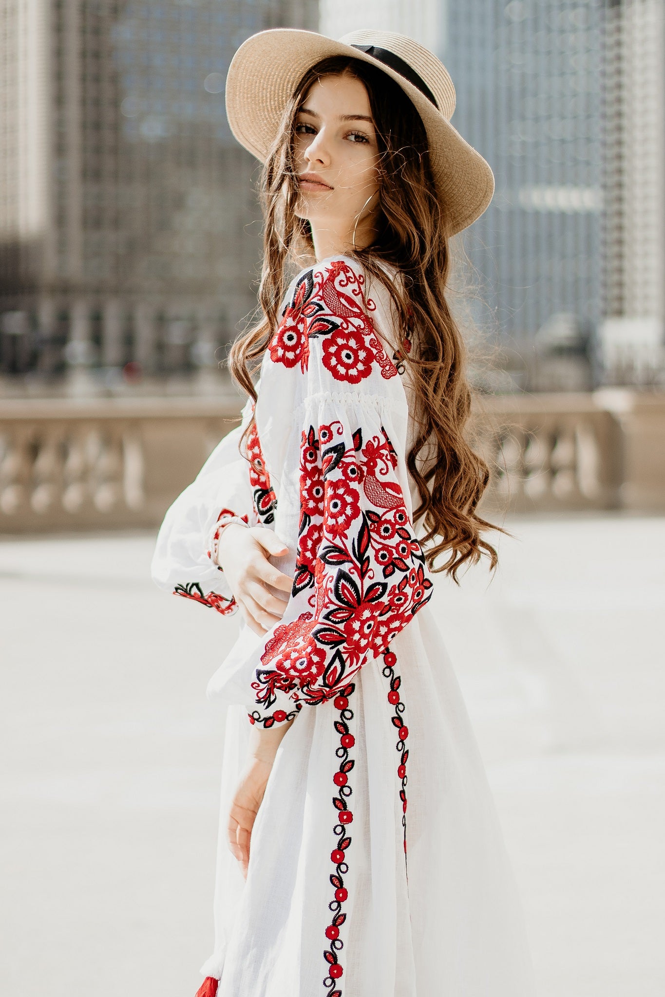 Annabo Pivni White Maxi Dress