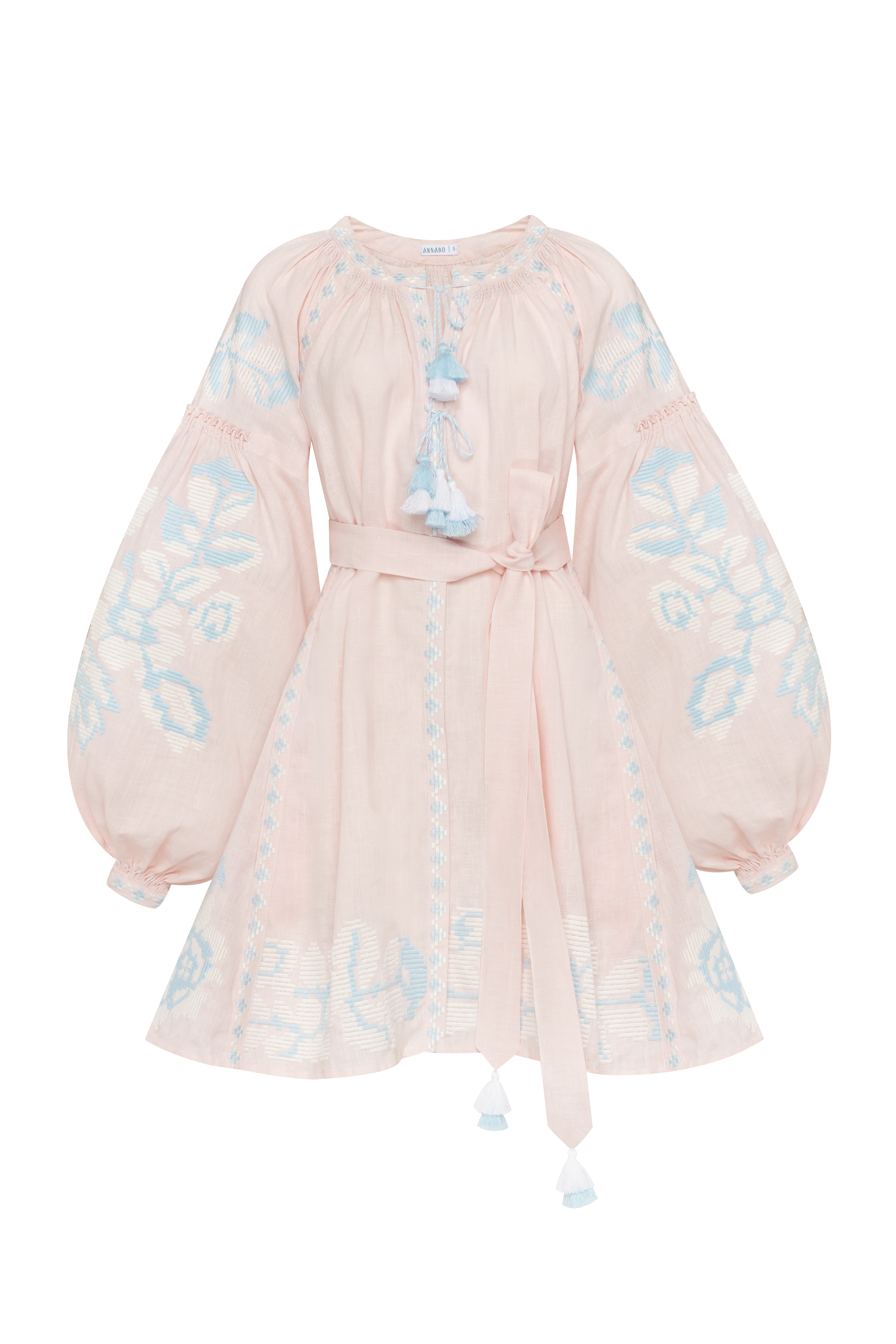 Annabo Pixel Rose Mini Dress