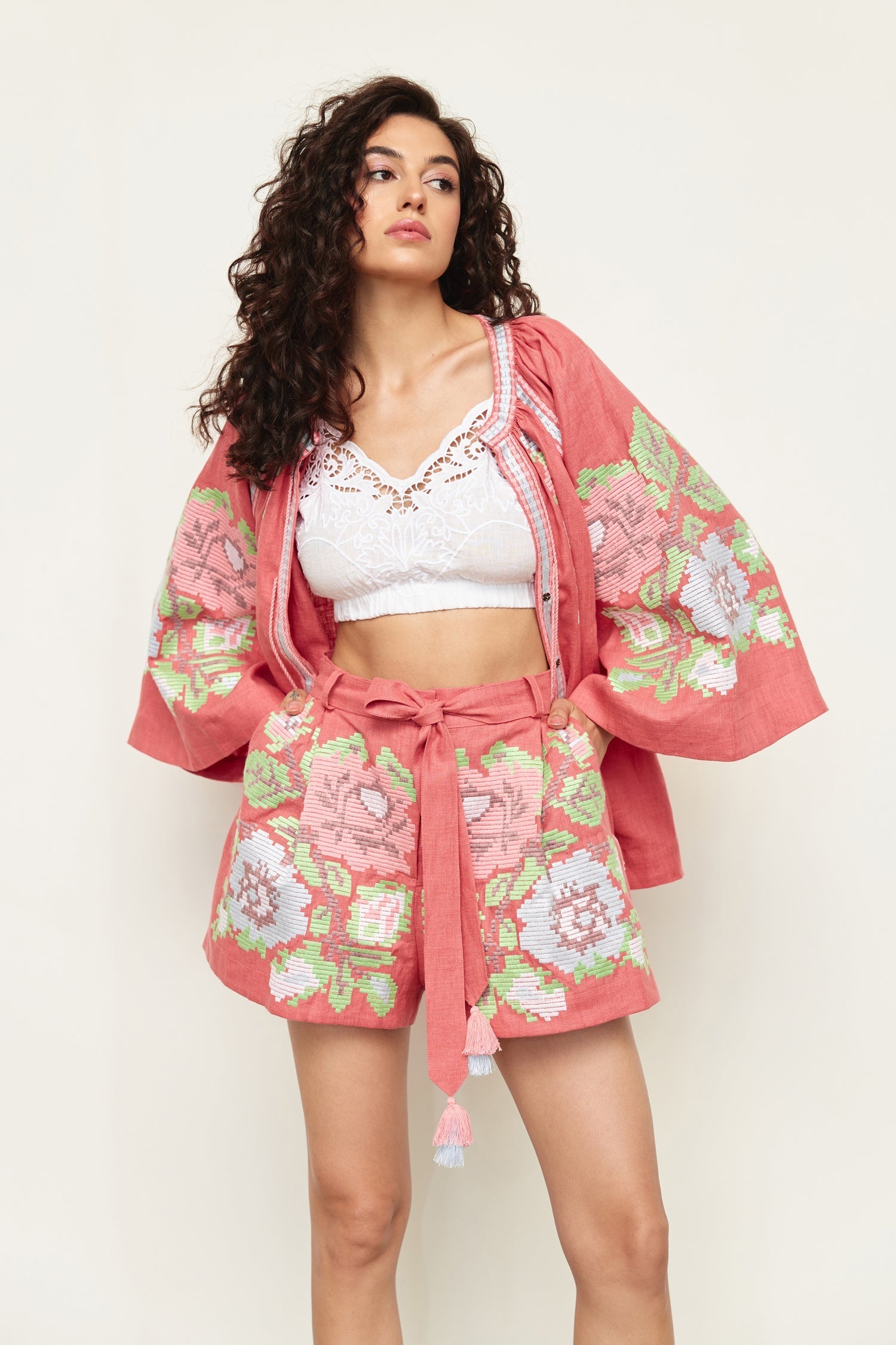 Annabo "Versailles Echo" Top White