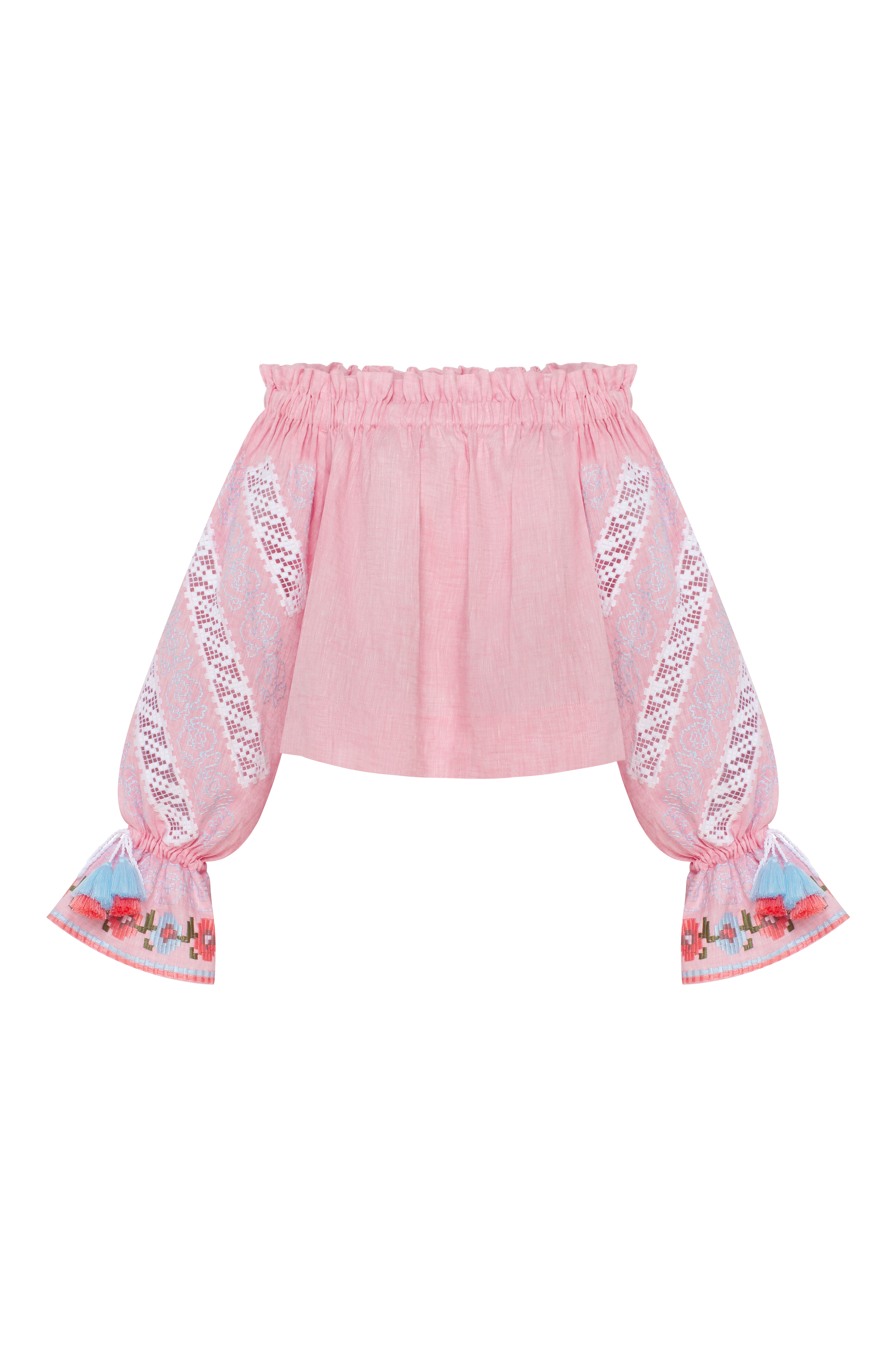 Elysian Whisper Off-the-Shoulder Blouse