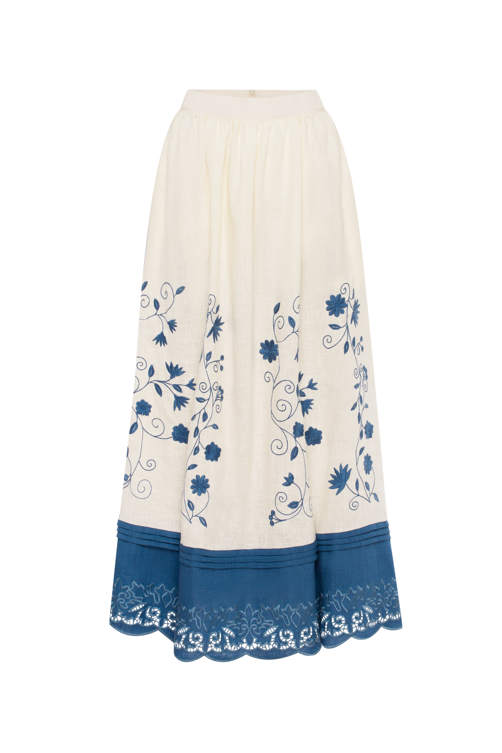 Spring Mirage Maxi Skirt