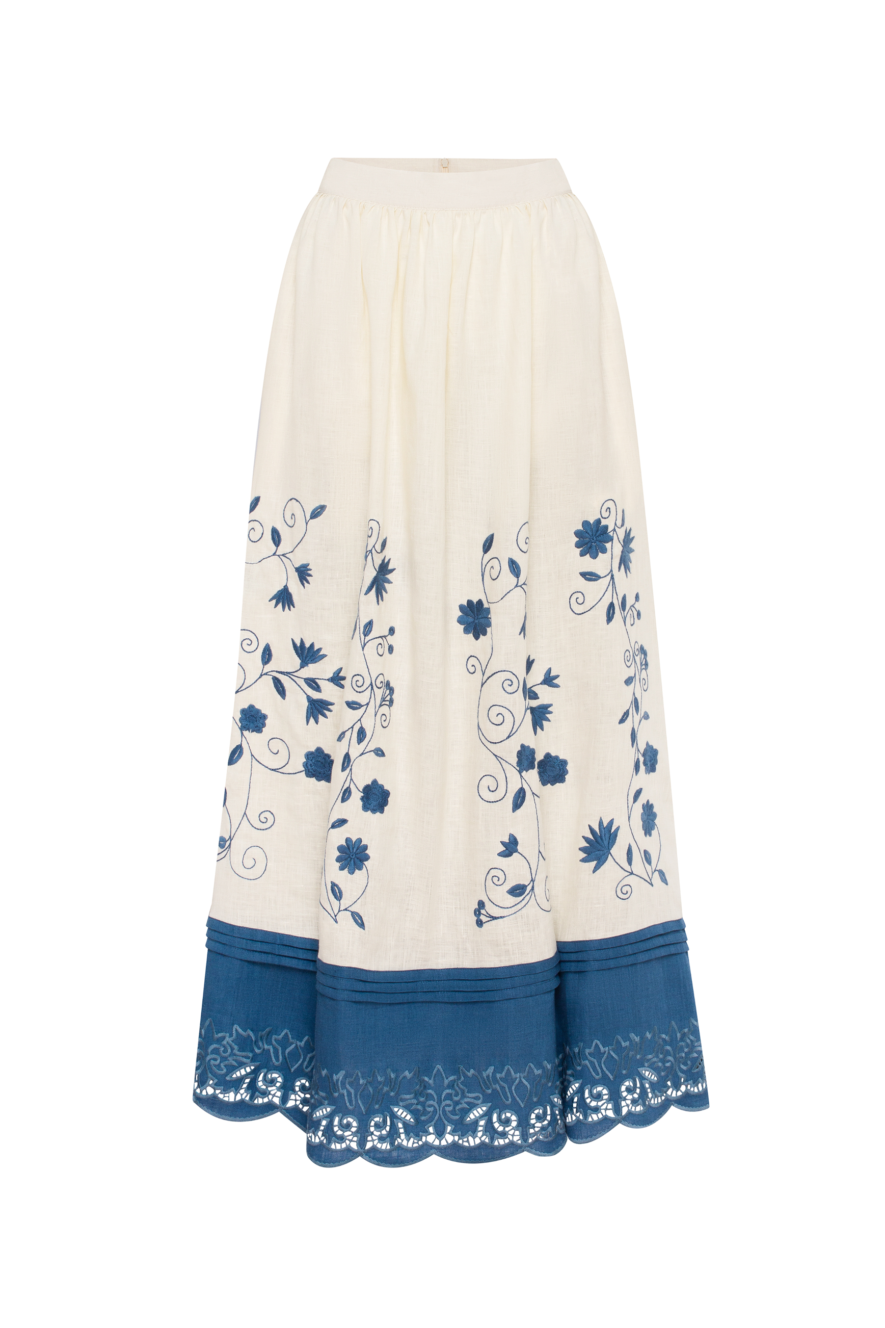 Spring Mirage Maxi Skirt