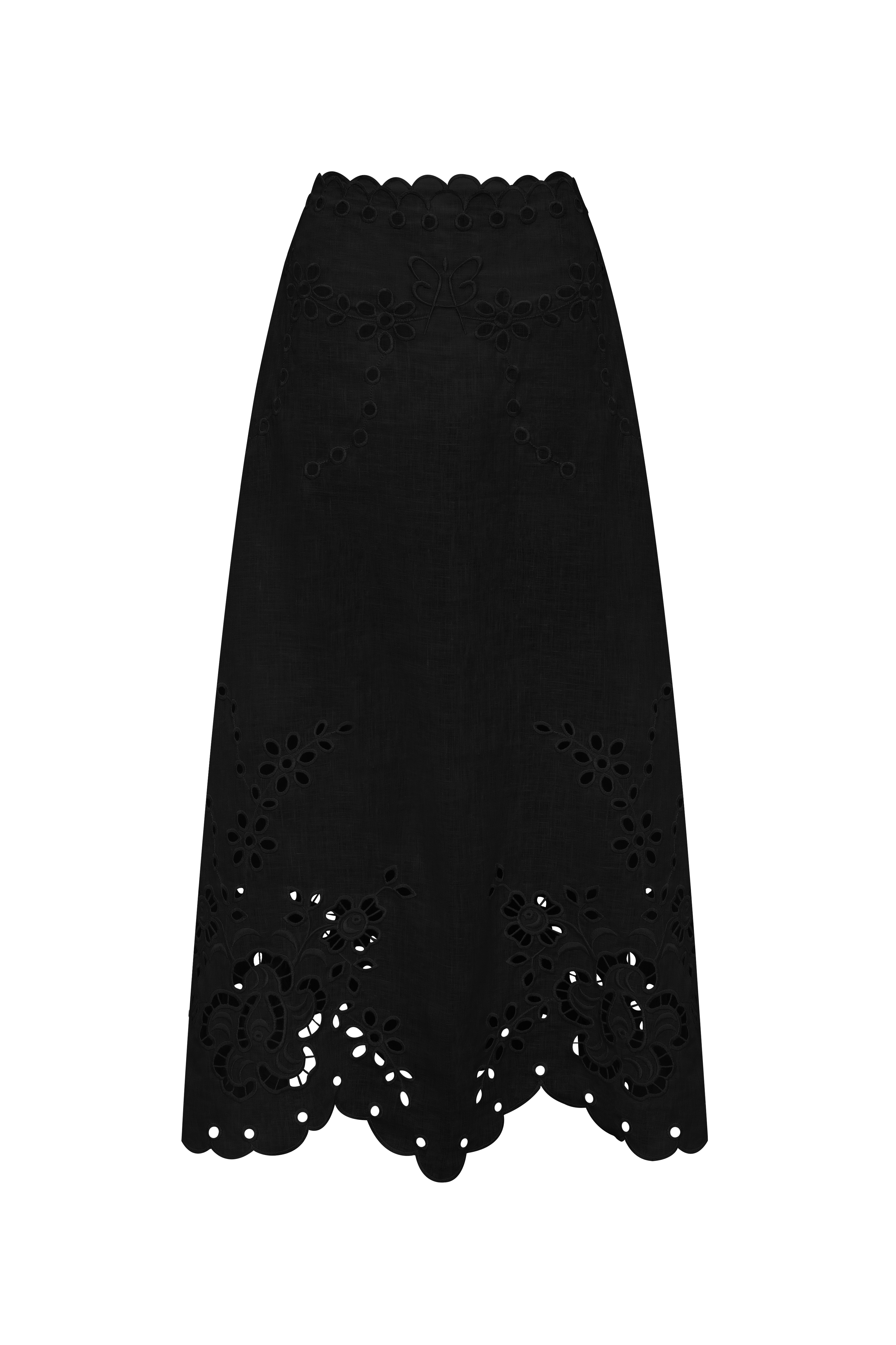 Celestial Garden Midi Skirt