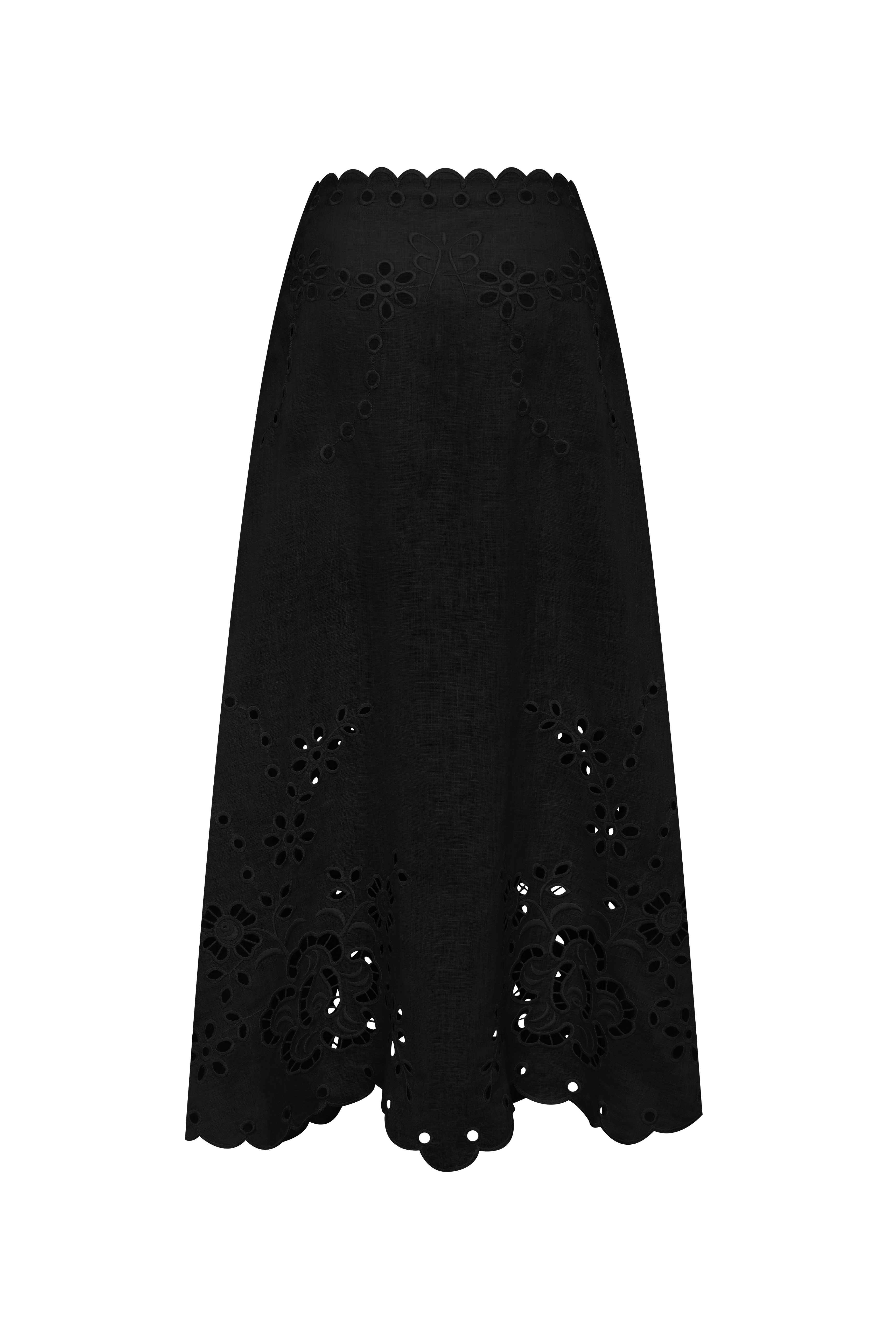 Celestial Garden Midi Skirt