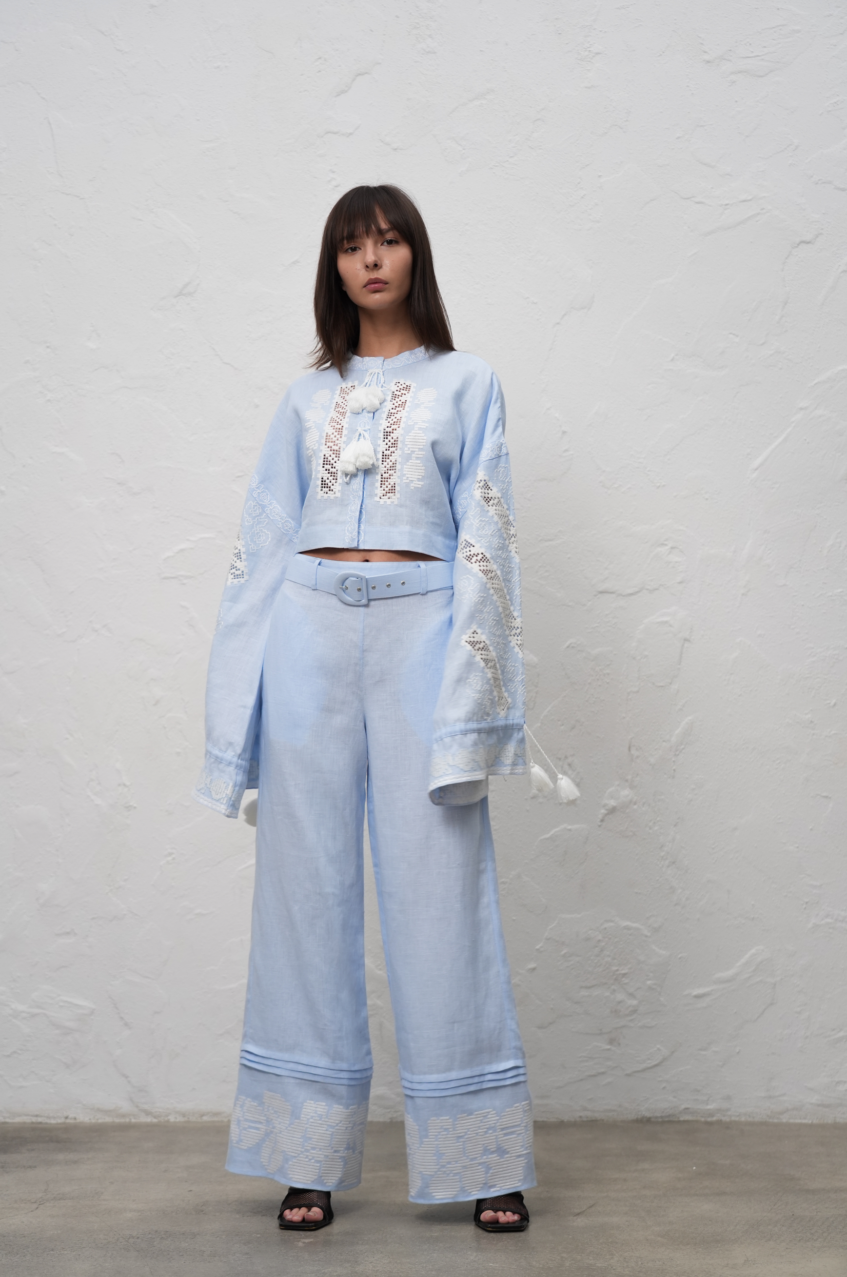 Desert Rose Wide-Leg Pants