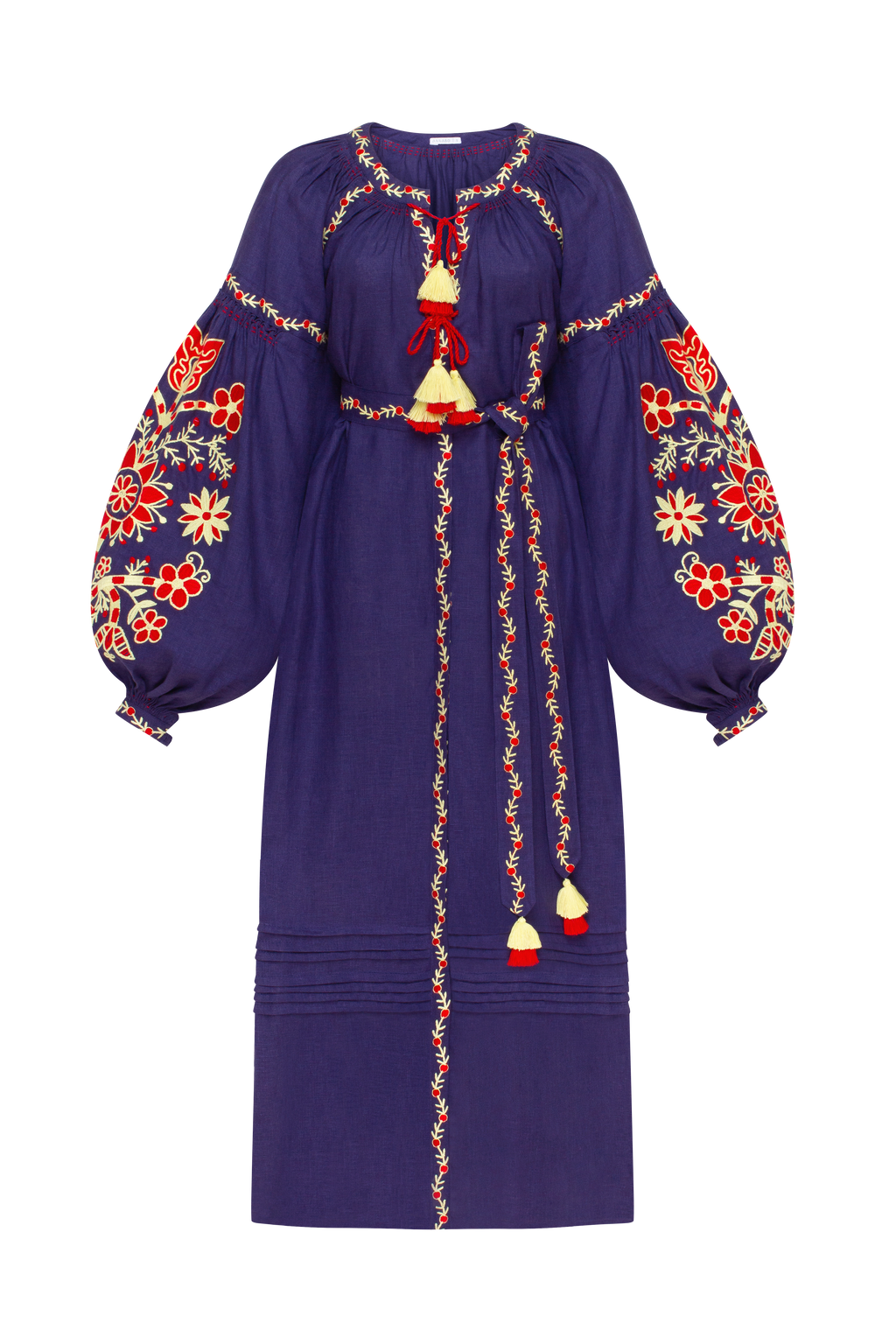 sunflower long sleeve dress Design Sunflower Midi Dress  Yellow Brown Long Sleeve Pockets